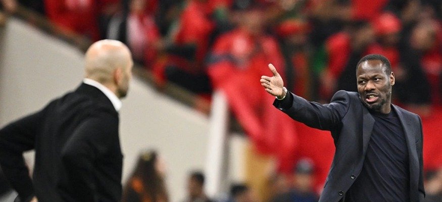  Walid Regragui   Pape Thiaw 1   AFCON 2025 The moment Pape Thiaw and Walid Regragui nearly traded blows   AfricaSoccercom