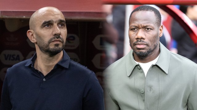  Walid+Regragui+ve+Pape+Thiaw+b 2790118358   AFCON 2025 Senegal v Morocco  Who are the coaches in the final   AfricaSoccercom