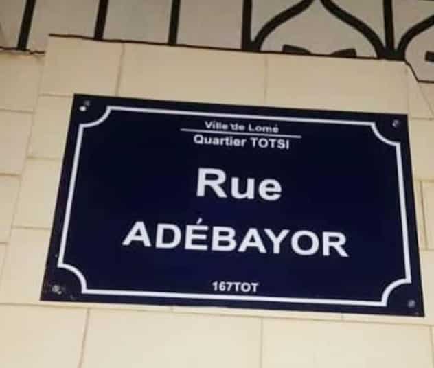  ade   Togo A street named after Adebayor   AfricaSoccercom