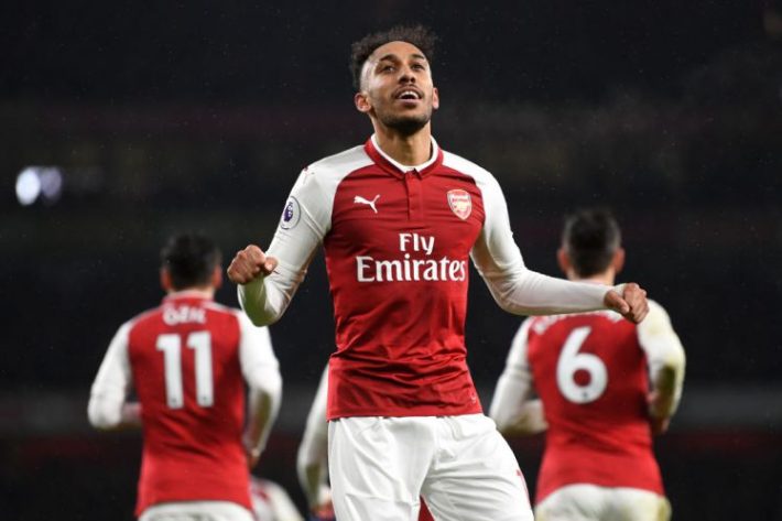  aubameyang arsenal but 710x473 1   Europa League Aubameyang named best player of the semi finals   AfricaSoccercom