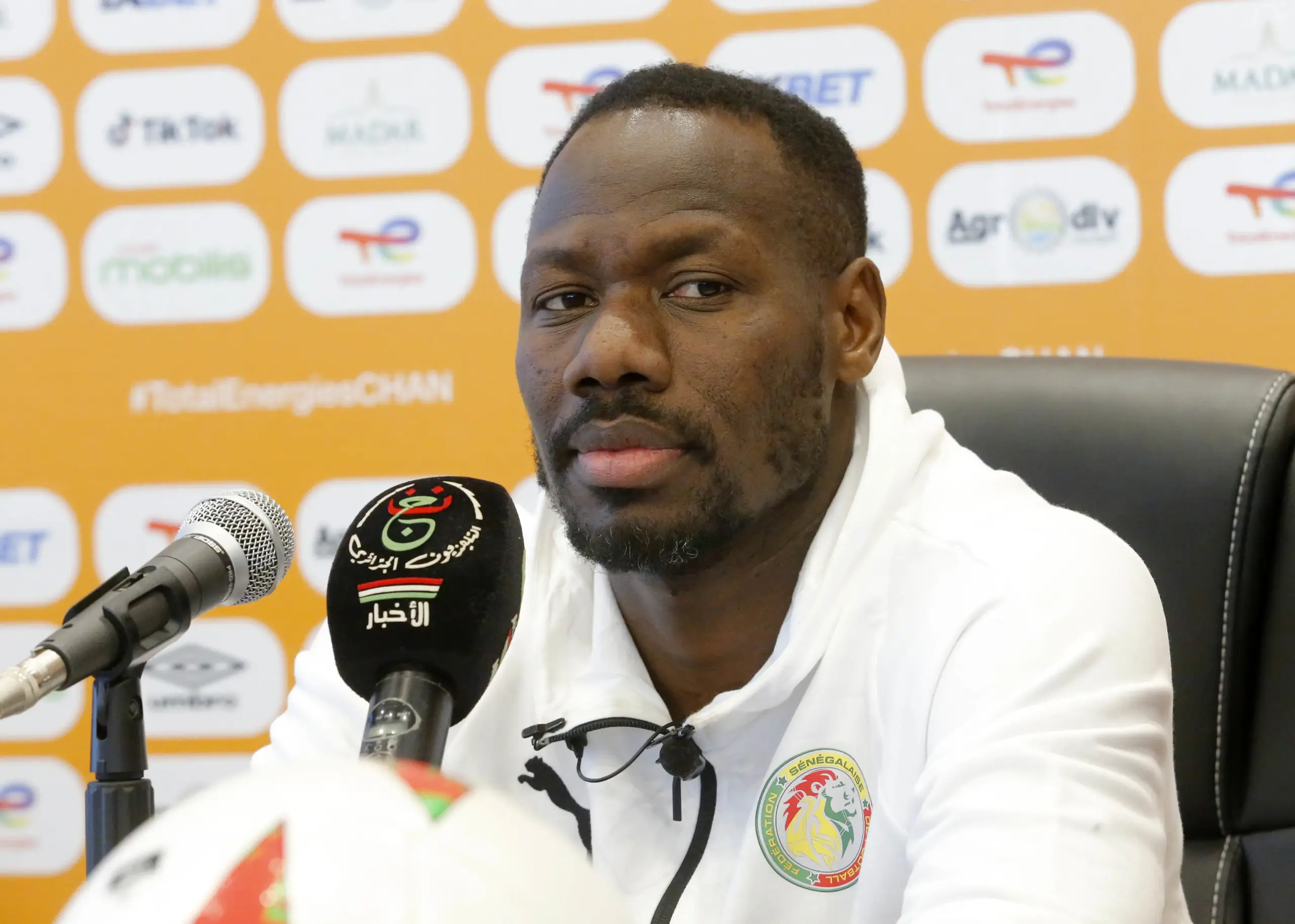 Senegal coach Pape Thiaw refuses CAF fine fundraiser AfricaSoccercom Senegal coach Pape Thiaw refuses CAF fine fundraiser Senegal coach Pape Thiaw refuses CAF fine fundraiser Former CAF disciplinary chief Pape Thiaws five game ban falls short to AFCON final damage AfricaSoccercom