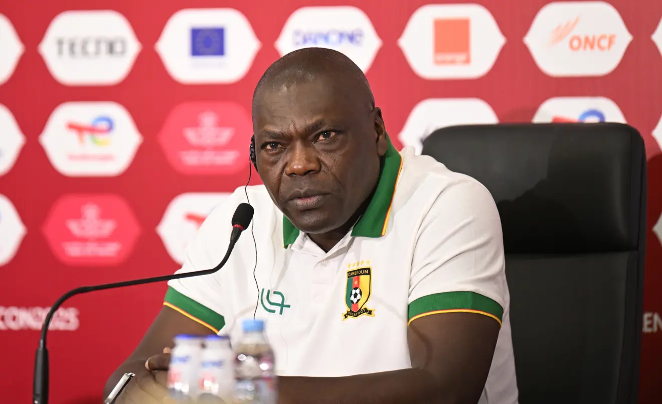 b25ahme1279 AfricaSoccercom b25ahme1279 Cameroon coach David Pagou praises Moroccan support after AFCON exit AfricaSoccercom