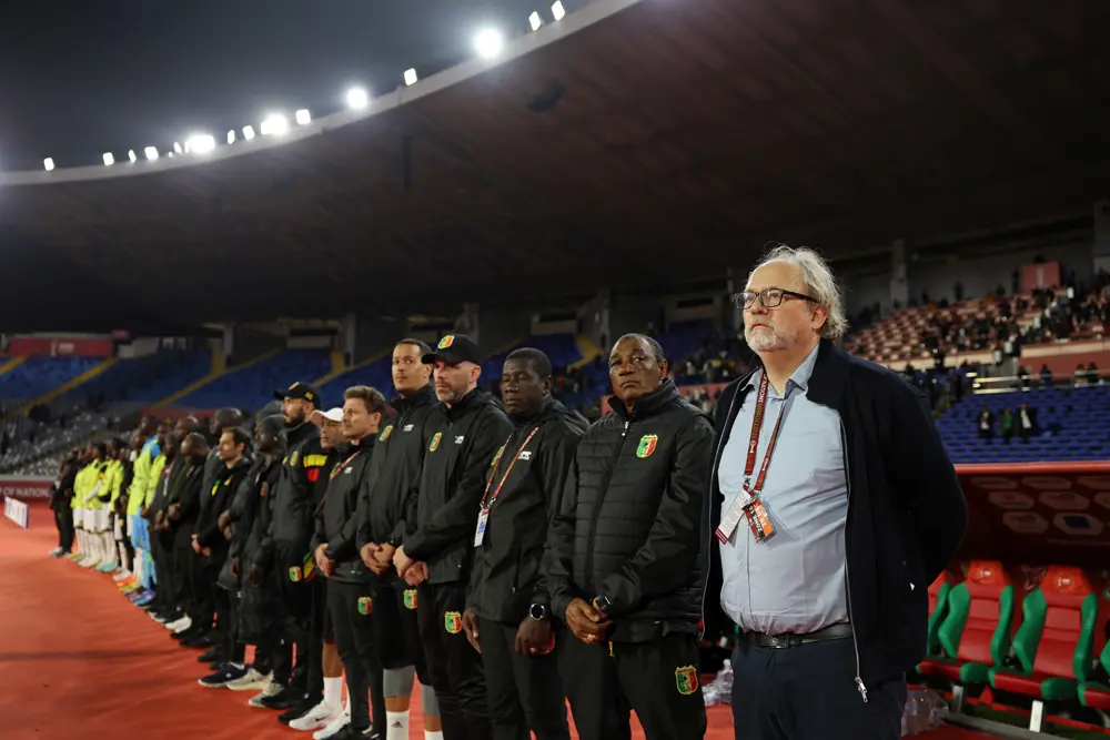 b25l3na5317 AfricaSoccercom b25l3na5317 AFCON 2025 We have good players to cause upset against Senegal says Mali coach Tom Saintfiet AfricaSoccercom
