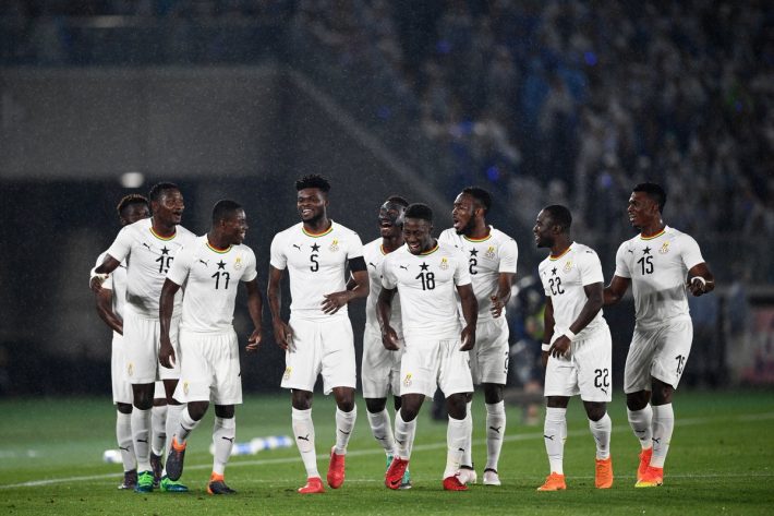  blackstarsnew 710x473   2019 AFCON Gyan in Ghanas preliminary squad   AfricaSoccercom