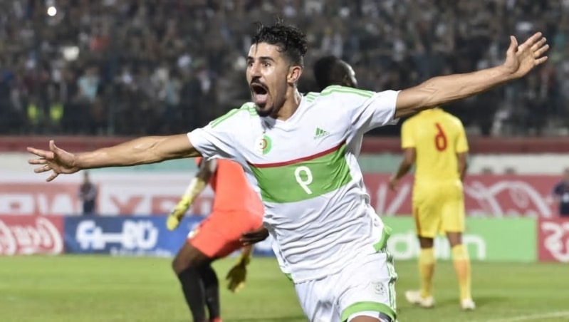  bou   AFCON 2019 Baghdad Bounedjah on track for the Golden Boot   AfricaSoccercom