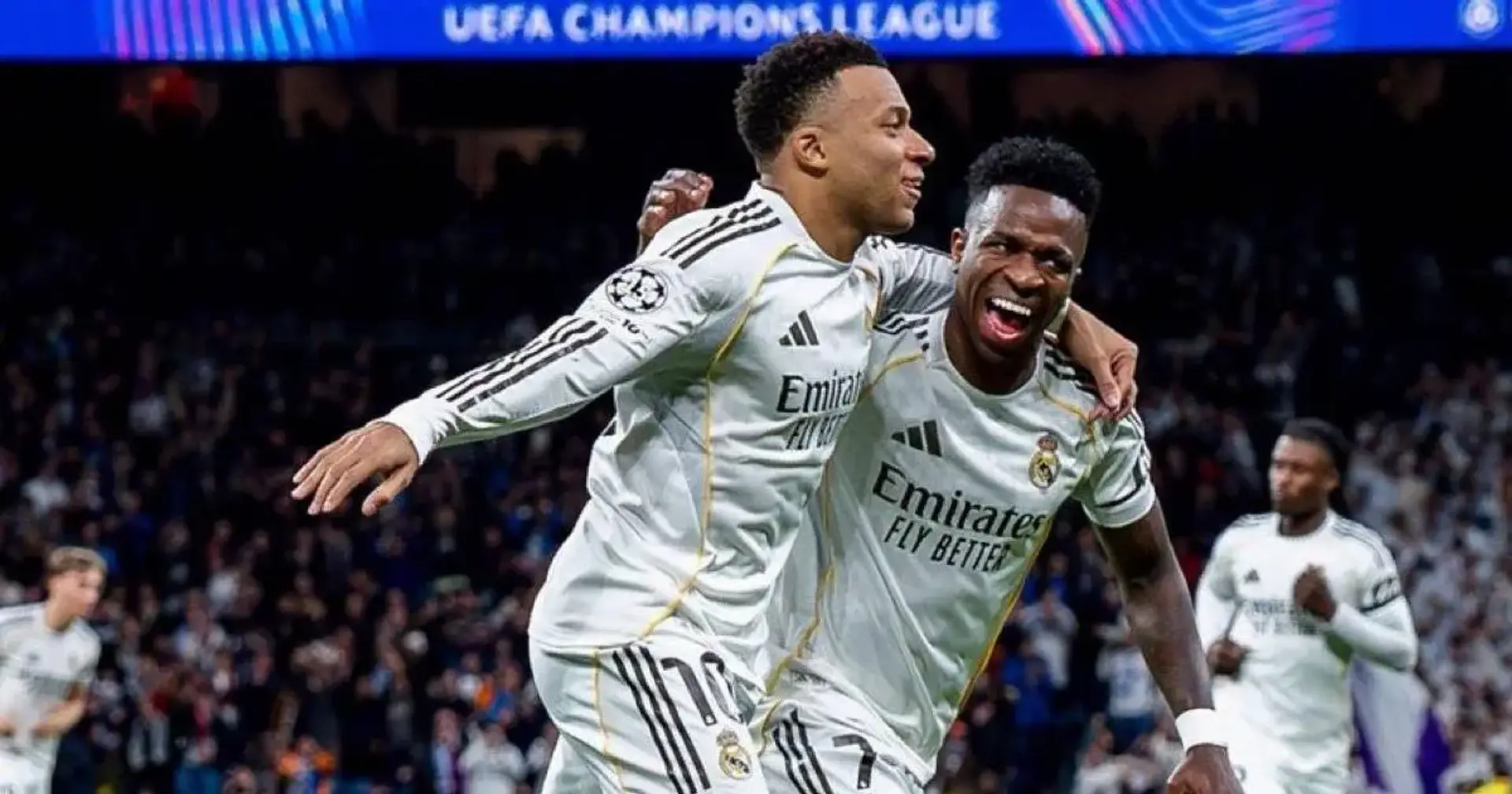  c2d6e602 111d 4214 ab7e 82f1eee75984   Kylian Mbappé equals Cristiano Ronaldo record after netting brace in Real Madrids 6 1 win over Monaco   AfricaSoccercom