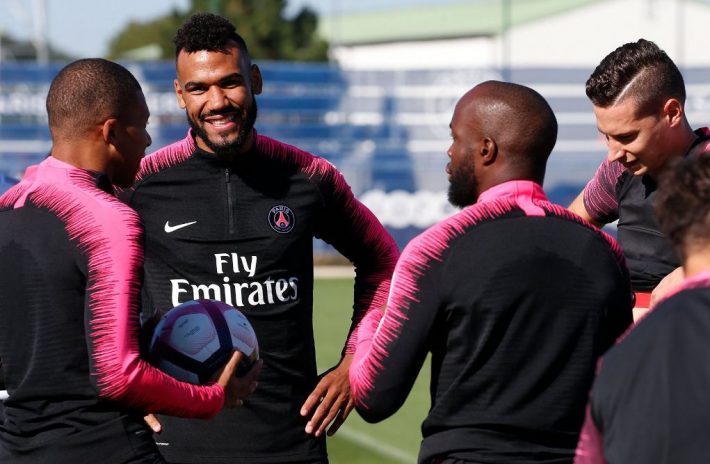  choupo moting première seance 710x464   Unwanted at PSG Choupo Moting gives his side of the story   AfricaSoccercom