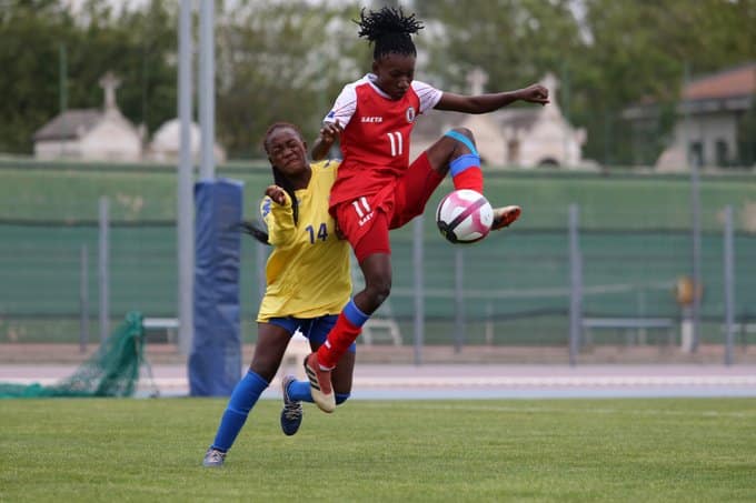  gabhai   South Ladies Cup 2019 Gabon humiliated 7 0 by Haiti   AfricaSoccercom