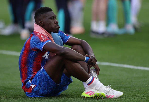 gettyimages 2215626049 612x612 1 AfricaSoccercom gettyimages 2215626049 612x612 1 FA Cup shock as Senegal star Ismaïla Sarrs Crystal Palace crash out against sixth tier Macclesfield AfricaSoccercom