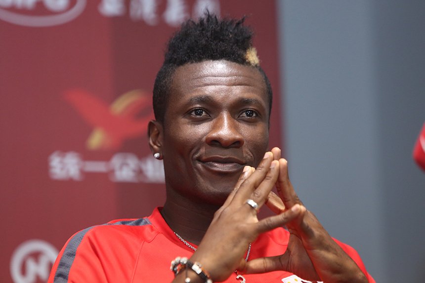  gyan shangai nvo1   Ghana legend Asamoah Gyan implores CAF and FIFA to rethink about AFCON calendar scheduling   AfricaSoccercom