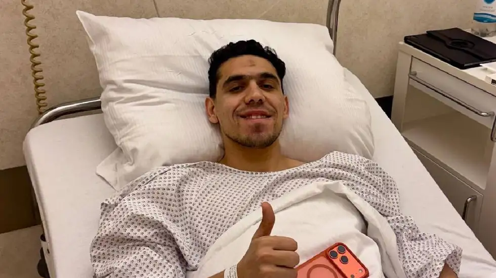  hamdijpg   Successful knee surgery for Egypt defender Mohamed Hamdy in Germany   AfricaSoccercom