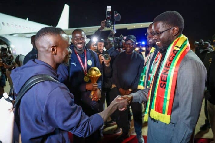  img 3877 710x473   State reception in Dakar as Senegal celebrate AFCON glory   AfricaSoccercom