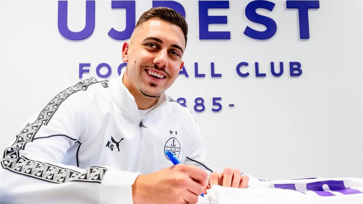  large 1   Egyptian giants Al Ahly loan out Slovenian striker Necs Gradiscar to Újpest FC   AfricaSoccercom