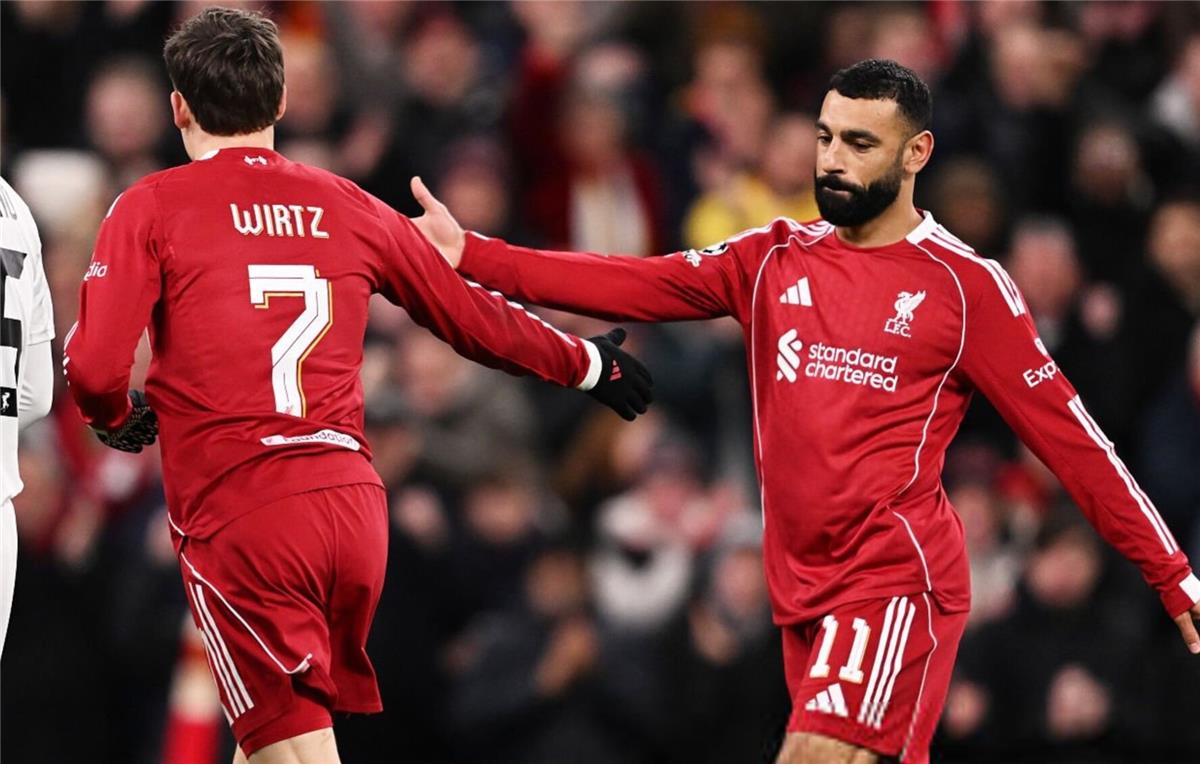  large 4   Liverpool playmaker Florian Wirtz dispels rumours of rift with Egypt star Mohamed Salah   AfricaSoccercom