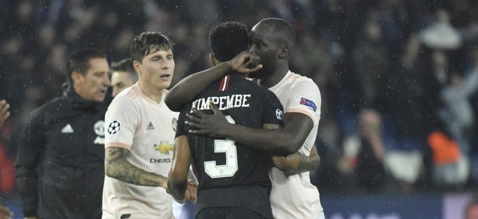  lukaku et kimpembe   PSG What Lukaku said to Kimpembe after PSGs elimination against Manchester United   AfricaSoccercom