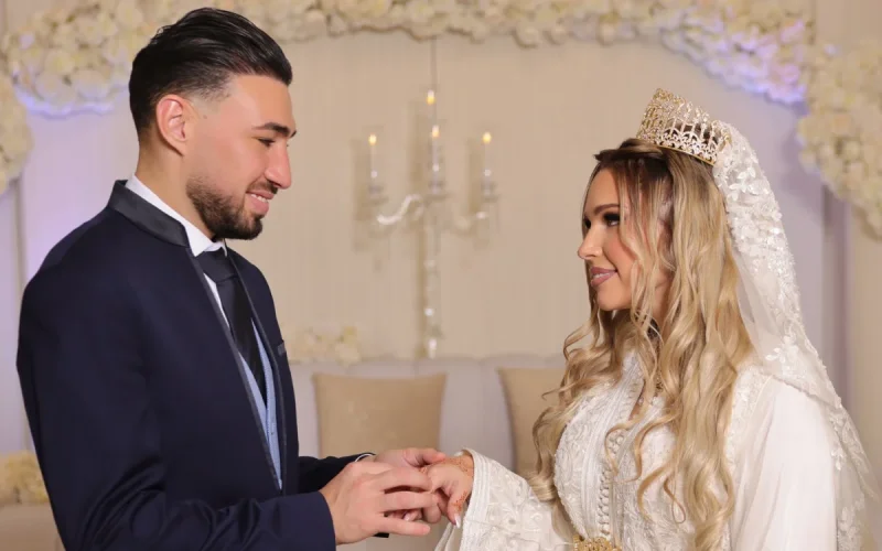 Munir El Haddadi AfricaSoccercom Munir El Haddadi Munir El Haddadi celebrates lavish Moroccan style engagement AfricaSoccercom