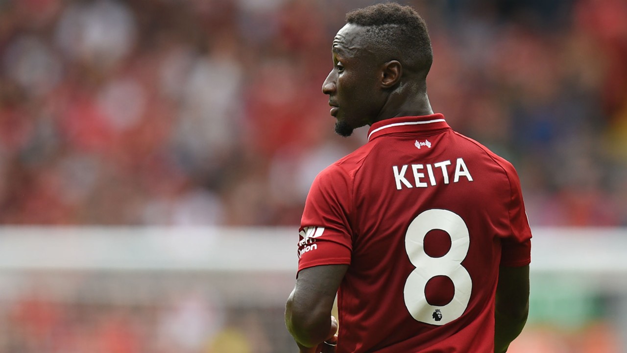  naby keita liverpool 1 3   Liverpool Naby Keita makes history for the Reds   AfricaSoccercom