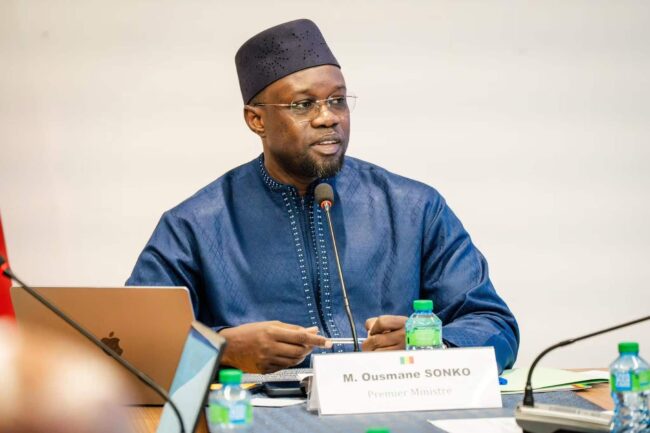  ousmane sonko premier ministre senegal e1769085218914   AFCON 2025 Senegal and Morocco leaders urge calm after final unrest   AfricaSoccercom