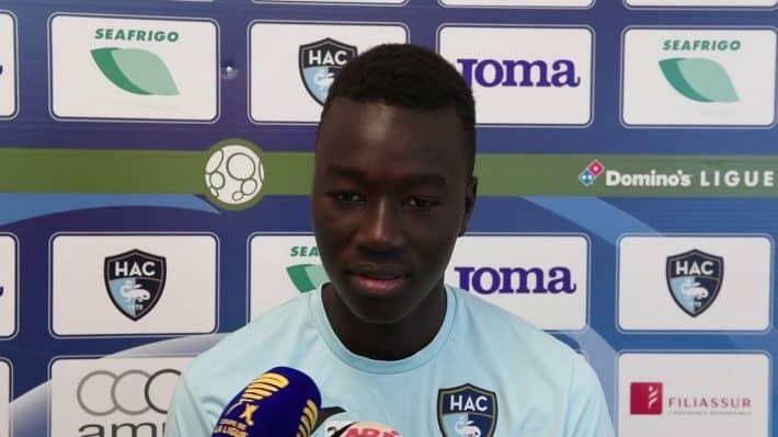  pape 710x399   Le Havre Pape Gueye coveted by Premier League clubs   AfricaSoccercom