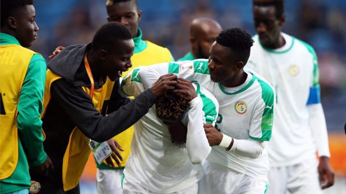 sénégal 710x399   U20 World Cup Senegal start strong with the fastest goal   AfricaSoccercom
