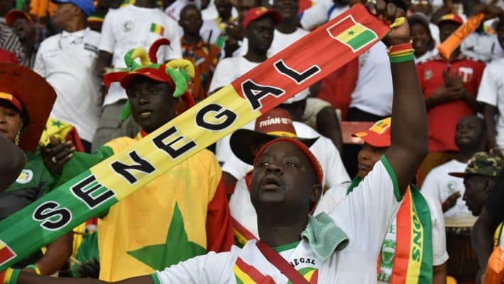  senegalfans 710x400   2019 AFCON Senegals starting eleven against Algeria   AfricaSoccercom