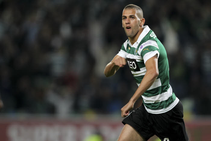  Joie Islam Slimani   Islam Slimani The Algerian could return to Sporting Lisbon   AfricaSoccercom
