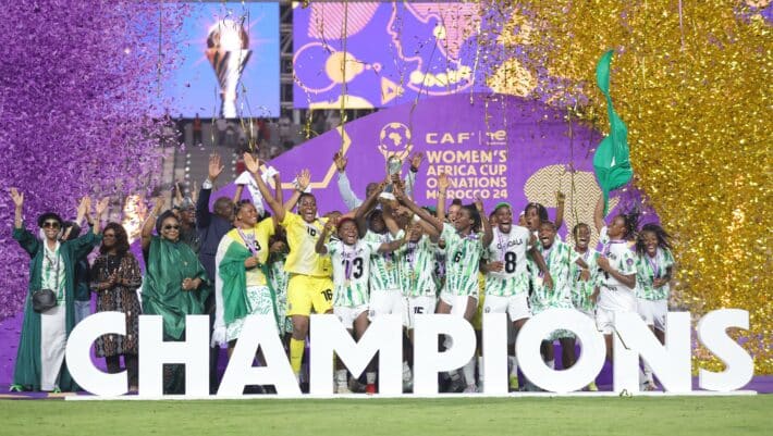  super falcons 710x401   Womens AFCON 2026 draw sets Senegal up for group A test against Morocco Algeria and Kenya   AfricaSoccercom