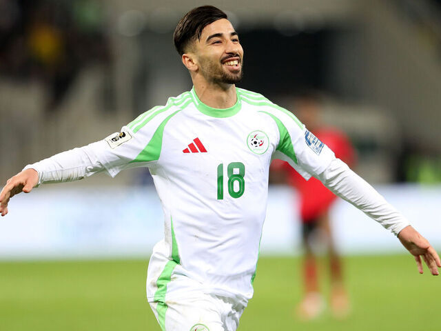  w640xh480 GettyImages 2206434783   AFCON 2025 Mohamed Amoura hails Algerian fans ahead of decisive DR Congo clash   AfricaSoccercom