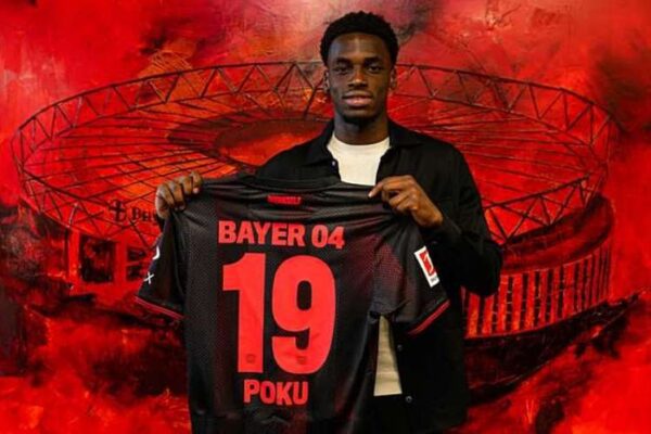 Bayer Leverkusen set €45m valuation for Ernest Poku as European clubs circle