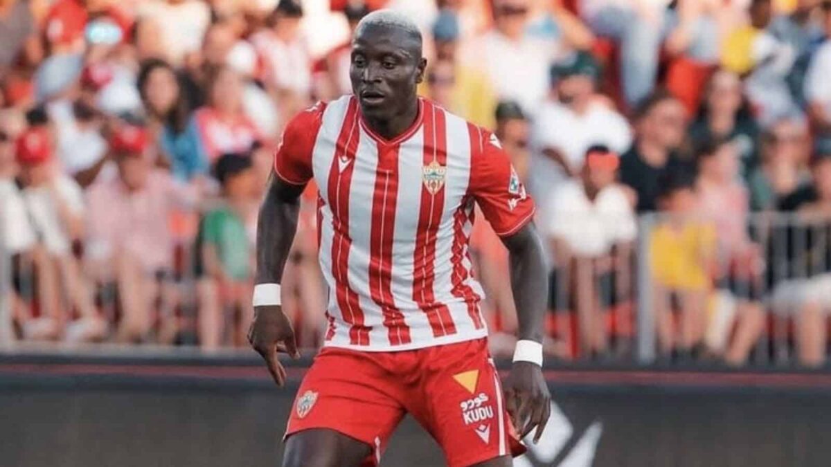 Senegal midfielder Dion Lopy returns for Almería after seven-week injury absence