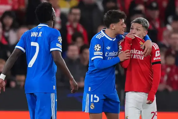Benfica’s Prestianni provisionally suspended over Vinicius Junior incident ahead of Real Madrid clash