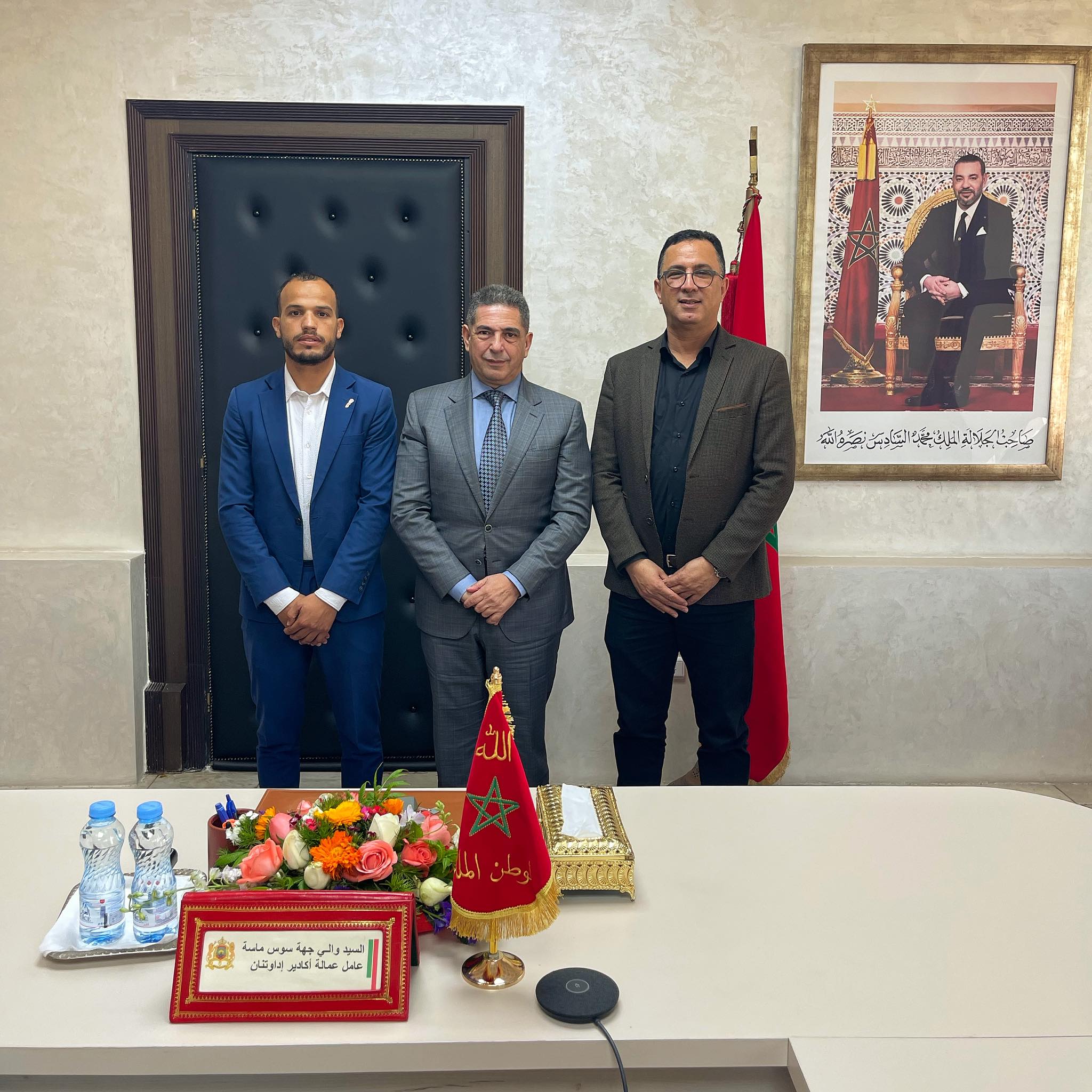  636756308 911566481264416 37846168153724836 n   Botola Pro 1 Governor of the Souss Massa rallies Olympique Dcheira ahead of Wydad showdown   AfricaSoccercom