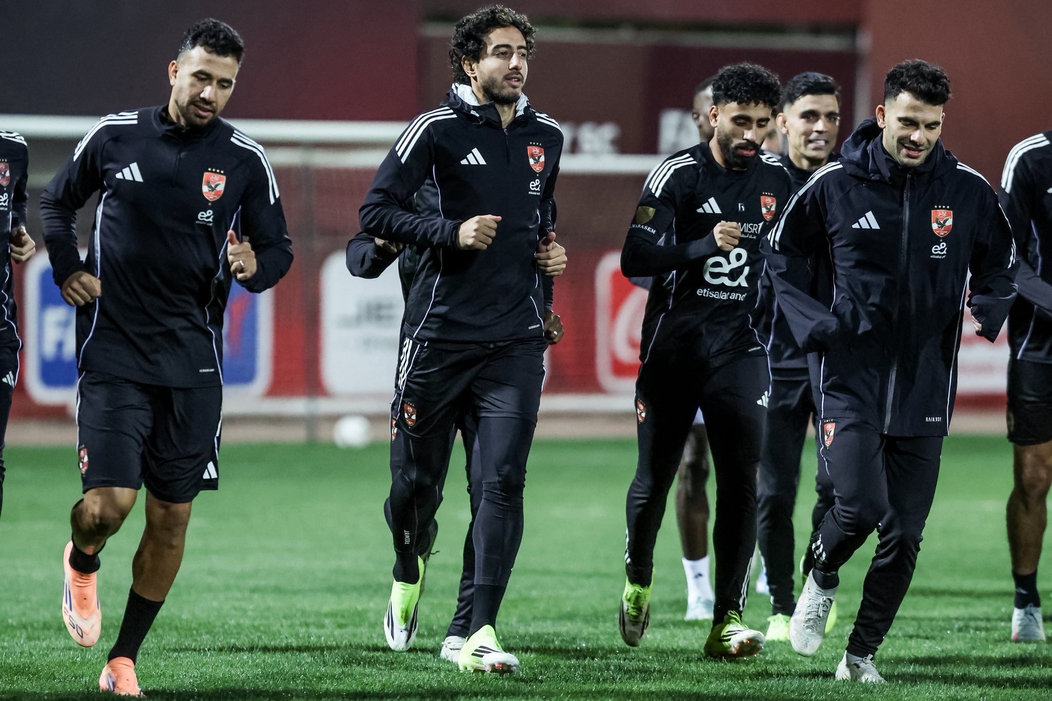 Al Ahly: Trezeguet and Zizo train with teammates ahead of Zed clash on Saturday