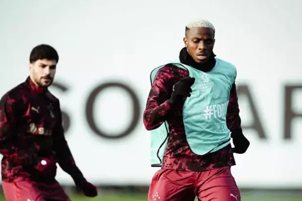 UEFA Champions League play-off: Victor Osimhen returns to Galatasaray training before Juventus showdown