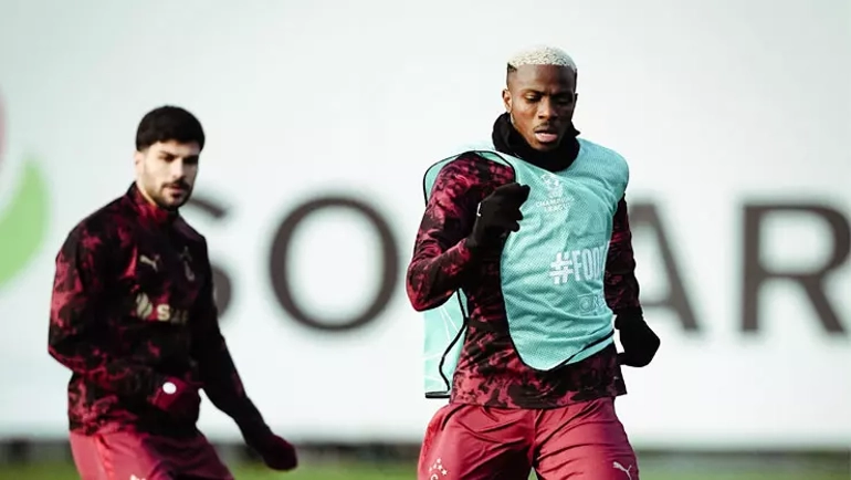 UEFA Champions League play-off: Victor Osimhen returns to Galatasaray training before Juventus showdown