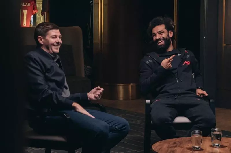  74125052023 3 10 16 9   Liverpool legend Steven Gerrard lauds Egypt Mohamed Salah for equalling his assist record   AfricaSoccercom