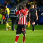 Ivorian winger Jocelin Ta Bi forced off with injury on Sunderland debut