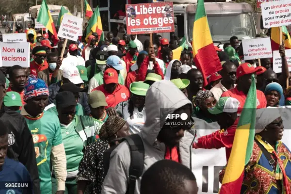 AFCON 2025: Hundreds Senegalese protest over jailed fans in Morocco