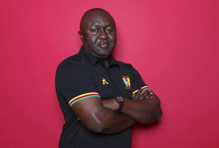  Alain Defrasne Djeumfa 710x481   2020 Olympics  Cameroon Alain Defrasne Djeumfa reveals the secret to the Lionesses success   AfricaSoccercom