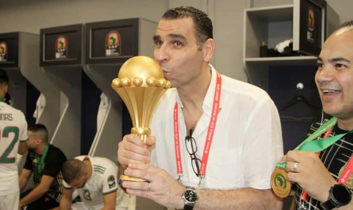  Algérie Kheireddine Zetchi 710x423   Algeria Zetchi takes stock of an exceptional year   AfricaSoccercom