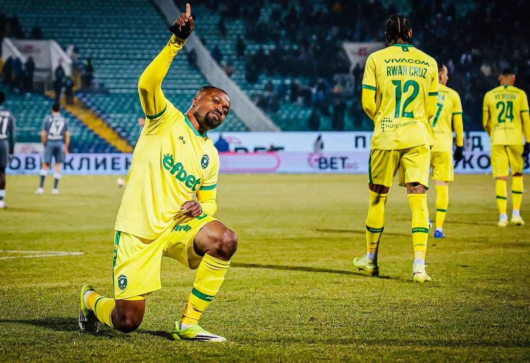  Bernard Tepketey   Ghana striker Bernard Tekpetey racially abused by Levski fans after firing Ludogorets to glory   AfricaSoccercom