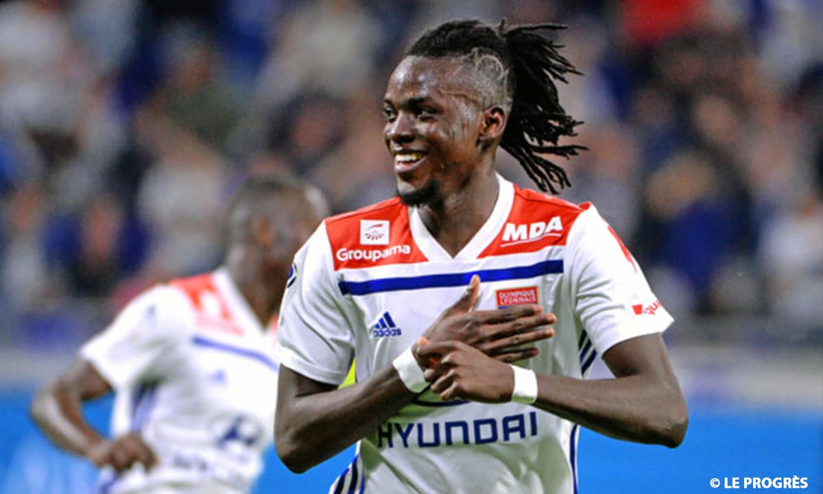  Bertrand Traoré   Lyon Bertrand Traoré burgled during the match against Benfica   AfricaSoccercom