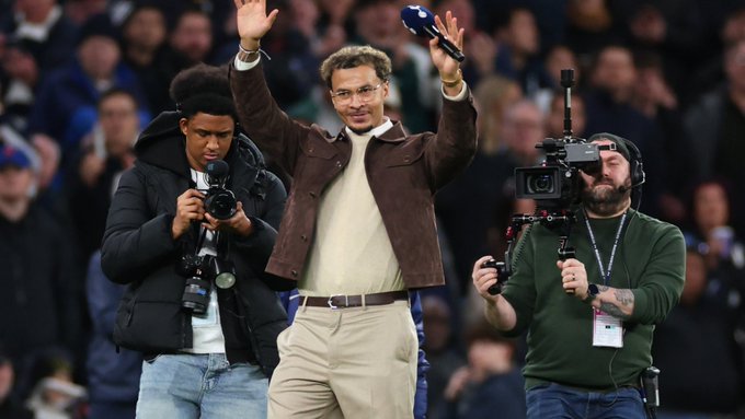 English-Nigerian midfielder Dele Alli reassures Spurs fans he’s ready to play again