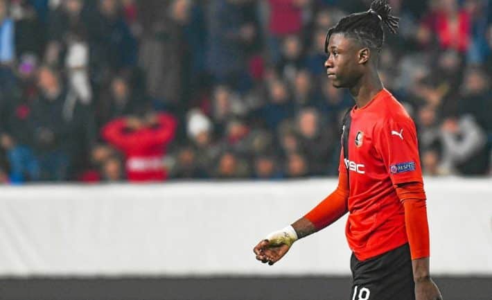  Eduardo Camavinga 1 710x433   Rennes Barça Atletico and Manchester United on Camavinga   AfricaSoccercom