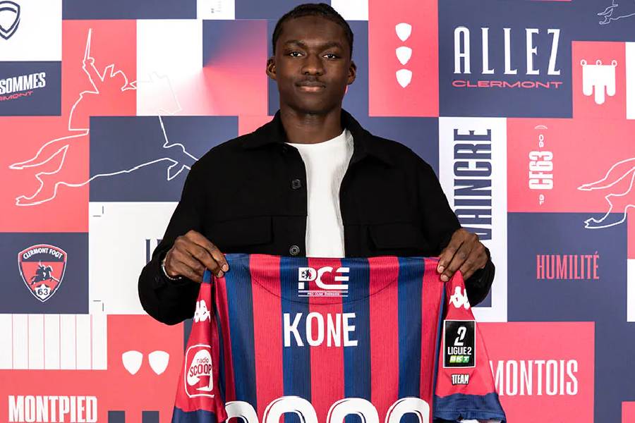 French-Ivorian talent El-Hadj Mory Koné turns professional at Clermont