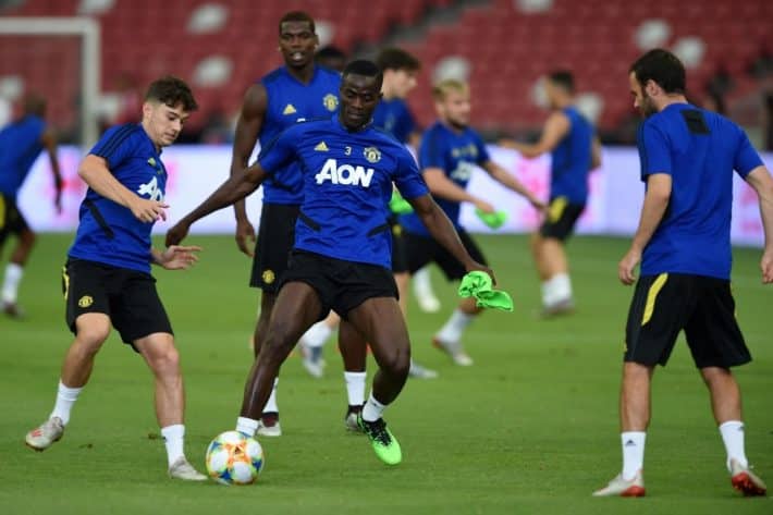  Eric Bailly 710x473   Eric Bailly The Ivorian has resumed training with MAN United   AfricaSoccercom