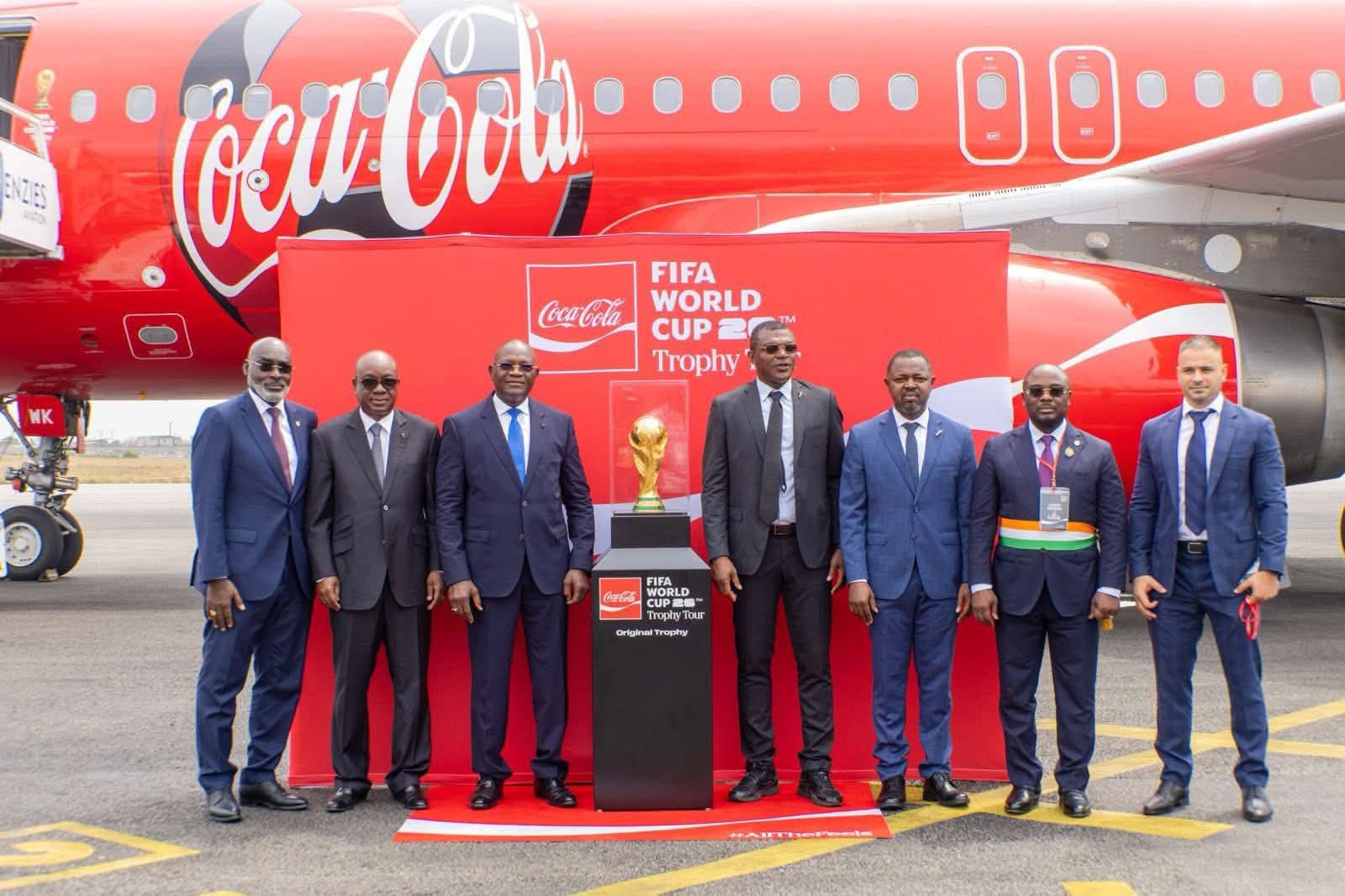  FB IMG 1770150659752   World Cup 2026 Trophy lands in Abidjan as African tour continues   AfricaSoccercom