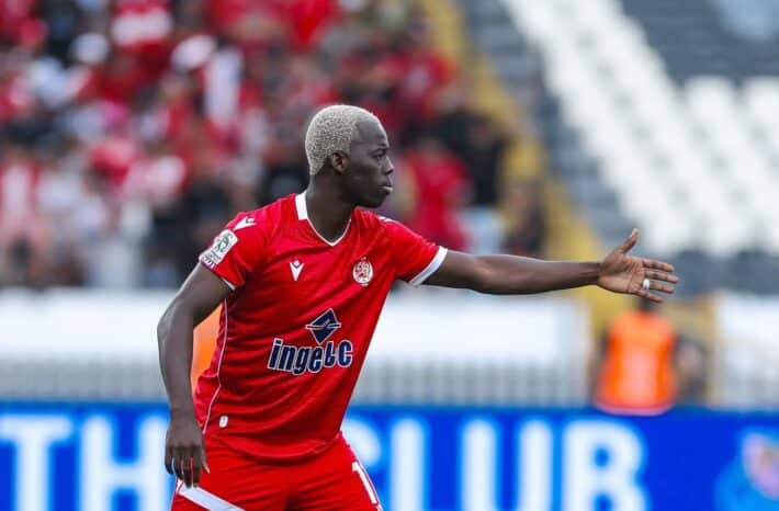  GsbmzMHWkAA0Nuq 1 710x466   Burkina Faso international Aziz Ki lands in Tripoli after Wydad exit   AfricaSoccercom