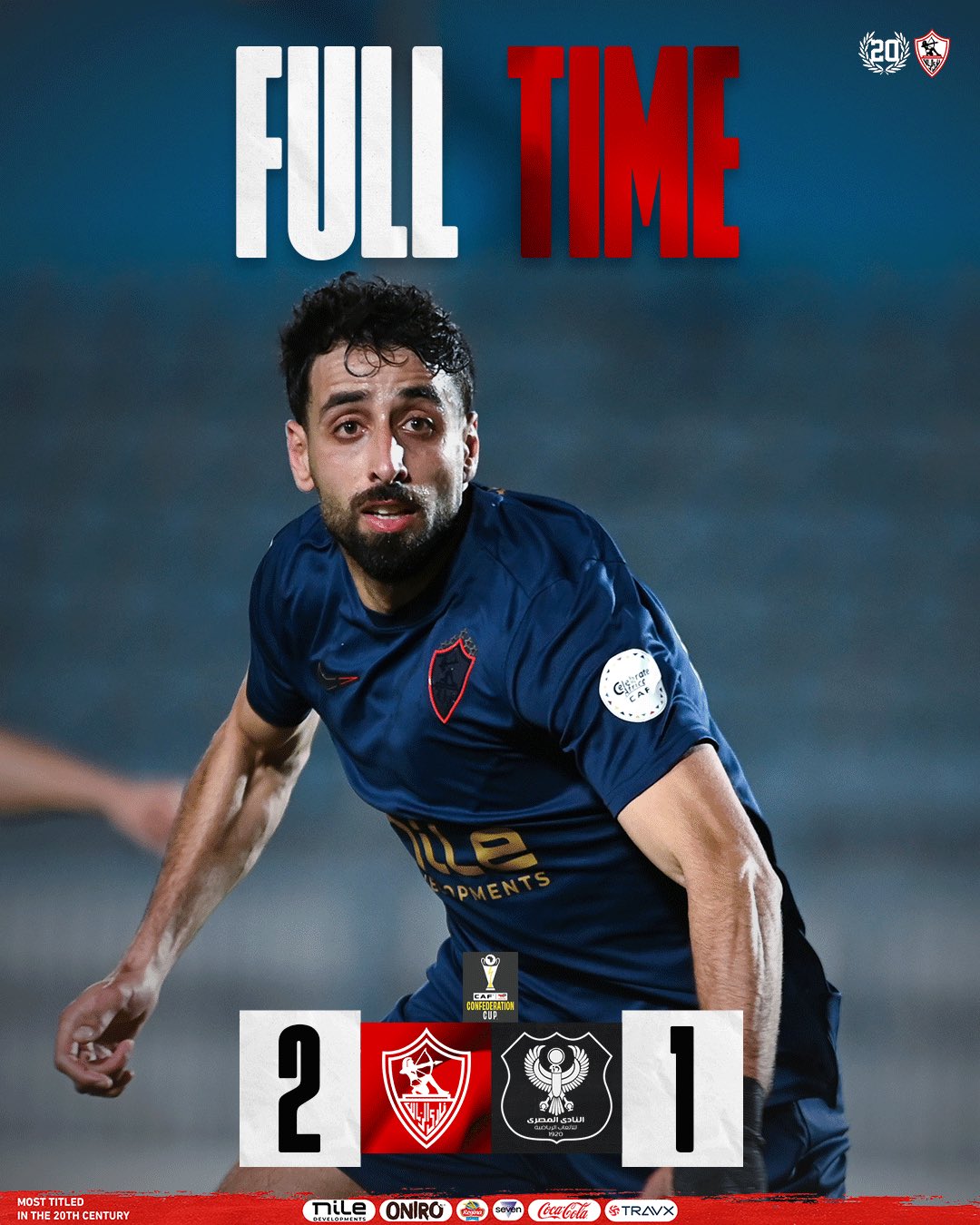  HAGcvyfWoAAT5Ia   CAF Confederation Cup Zamalek top Group D after 2 1 win over Al Masry   AfricaSoccercom