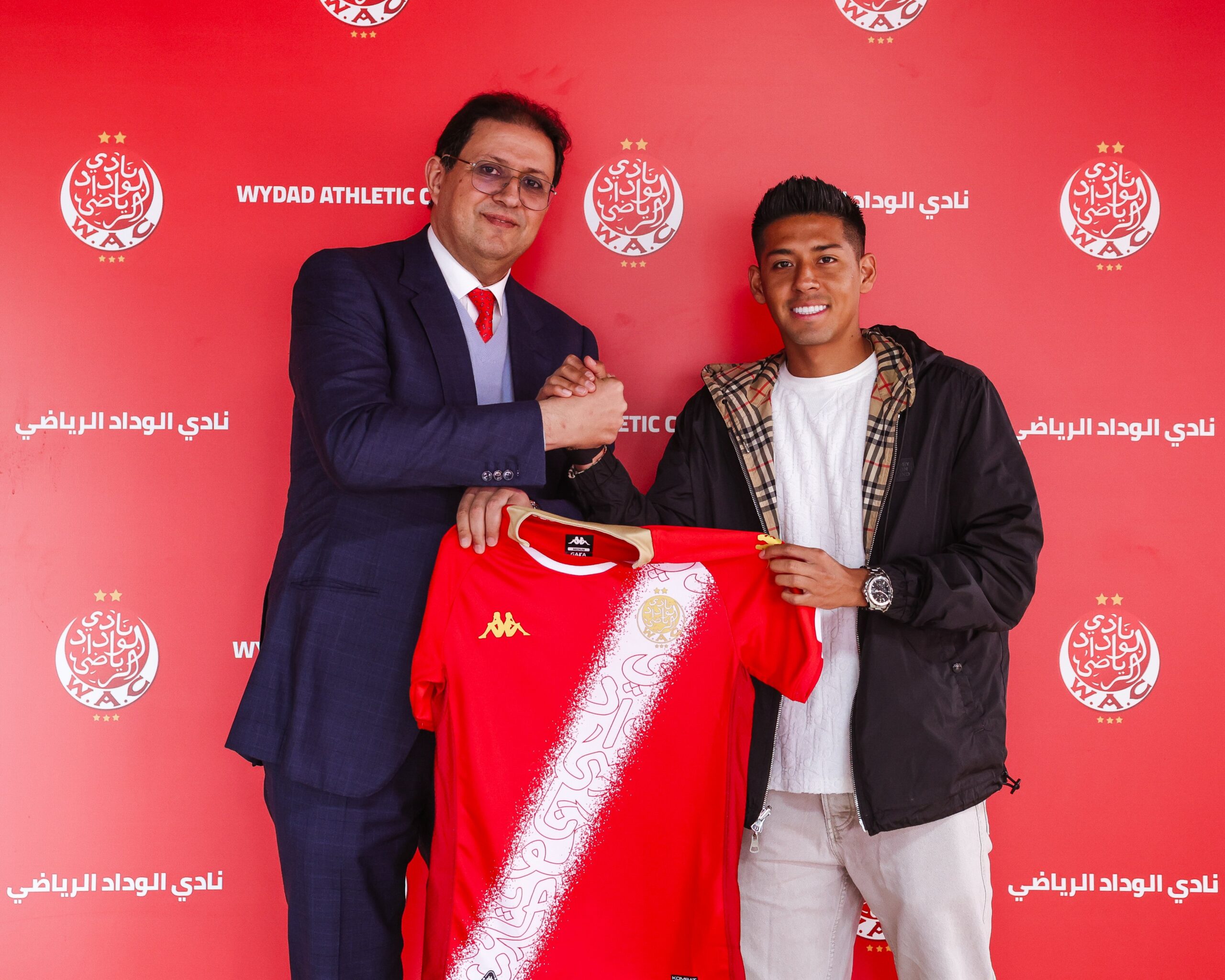  HAKQHXxXAAAZmit   Wydad Athletic Club unveil new signing Ramiro Vaca   AfricaSoccercom